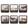 Brown Classics Coaster Set - Image 2