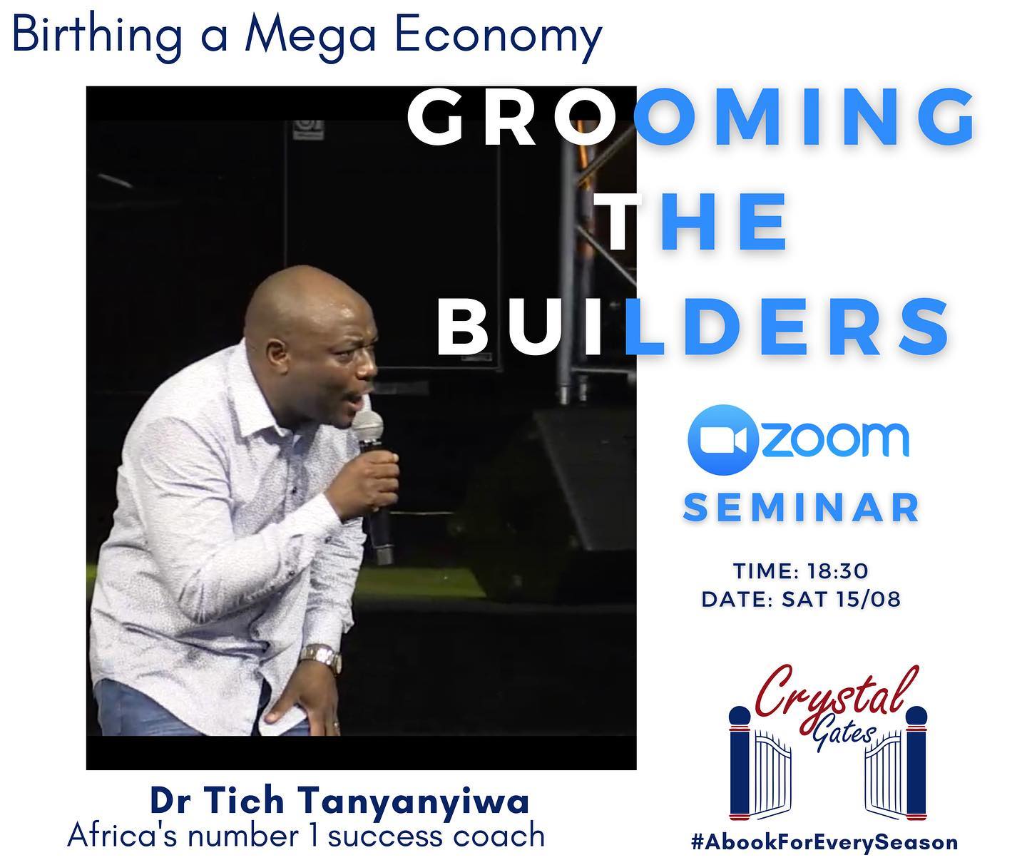 You are currently viewing Grooming The Builders with Dr Tich Tanyanyiwa on Zoom