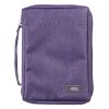 Medium Bible Bag With Fish Badge (Purple)