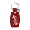 Live And Love To The Fullest (LuxLeather Keyring)
