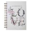 Do Everything In Love White (Large Wirebound Journal)