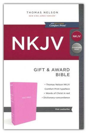 NKJV Gift & Award Comfort Print Pink Package