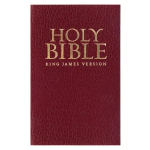 KJV Burgundy Faux Leather Gift Edition Bible