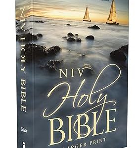 NIV Blue Paperback Economy Holy Bible Comfort Larger Print
