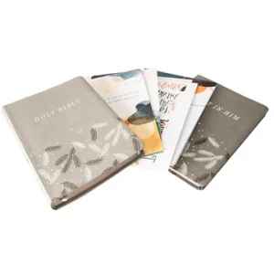 NIV Thinline & Journal Pack Large Comfort Print Grey (Imitation Leather) - Image 3
