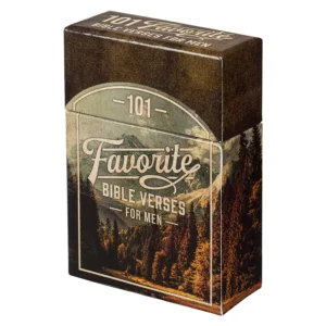 101 Favorite Bible Verses For Men Boxed Cards