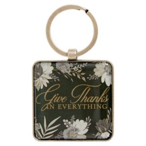 Give Thanks Key Ring