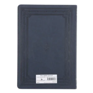 Be Strong in the Lord Navy Faux Leather Journal - Image 2