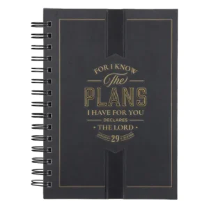 I Know the Plans I Have for You Hardcover Wirebound Journal
