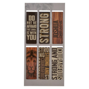 Strong And Courageous Magnetic Bookmarks Set Of 6 - Image 2