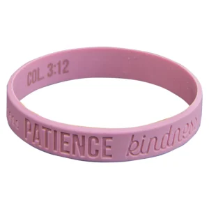Humility, Compassion, Gentleness Silicone Wristbands - Col 3:12 - Image 2
