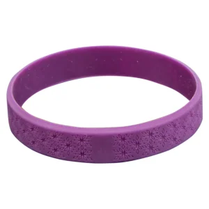 Pray & Never Give Up Silicone Wristbands - Luke 18:1