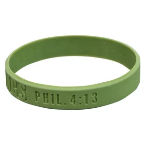 I Can Do All Things Silicone Wristbands - Image 2