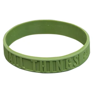 I Can Do All Things Silicone Wristbands - Image 3