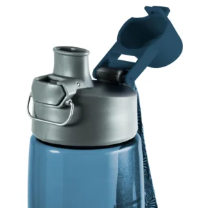 I Know The Plans I Have For You Blue Plastic Water Bottle - Image 3