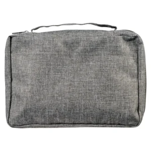 Strong & Courageous Joshua 1:9 Gray (Poly-Canvas Bible Bag) - Image 2
