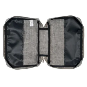 Strong & Courageous Joshua 1:9 Gray (Poly-Canvas Bible Bag) - Image 3